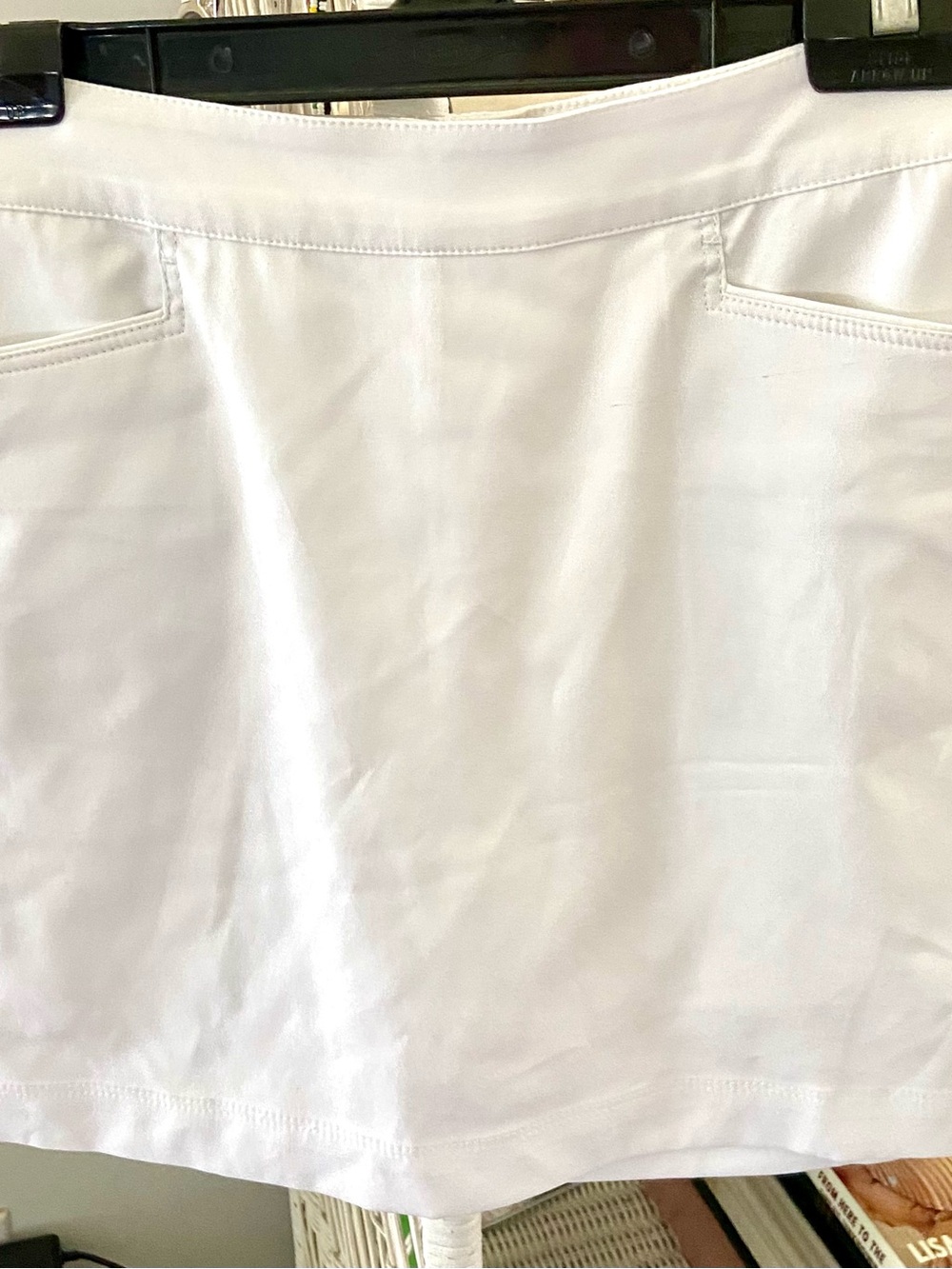 White Women's A-Line Skirt PGA